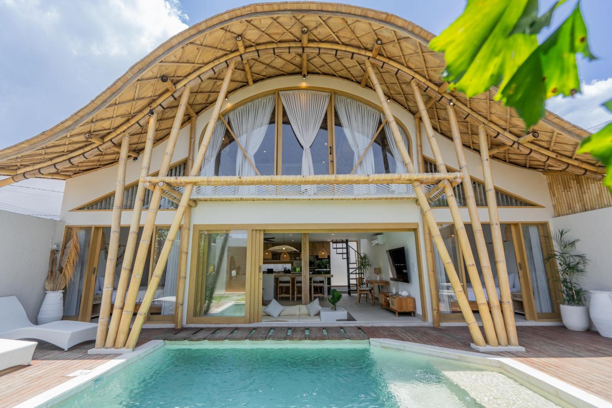 Villa Sunset Bamboo - 3Br Villa In Kerobokan Dış mekan fotoğraf