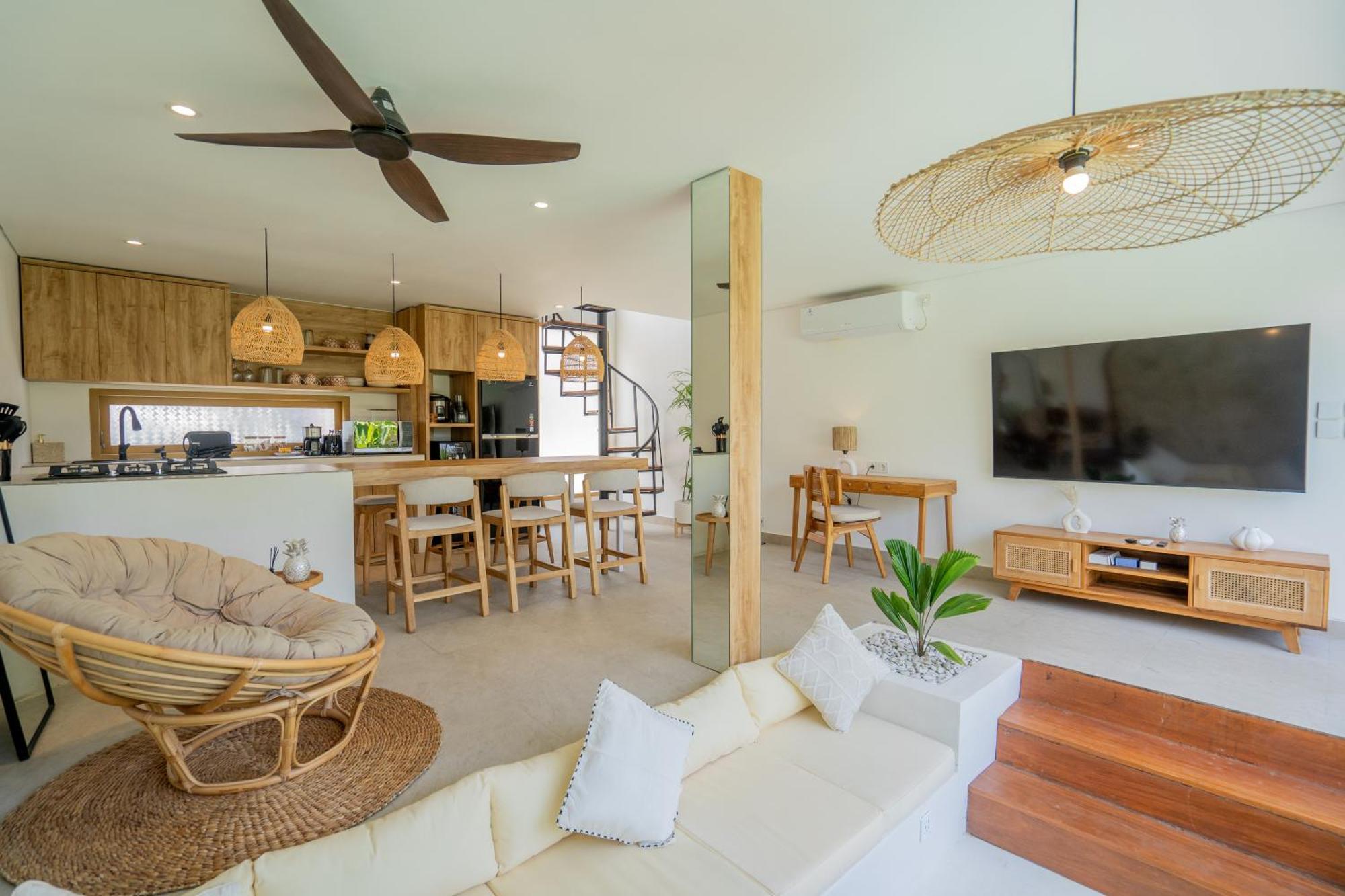 Villa Sunset Bamboo - 3Br Villa In Kerobokan Dış mekan fotoğraf